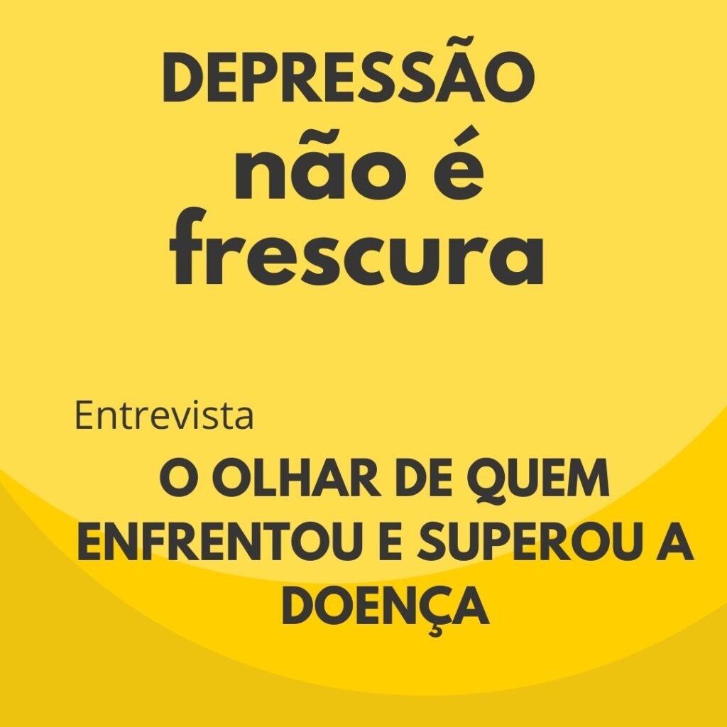 Depressão não é frescura!